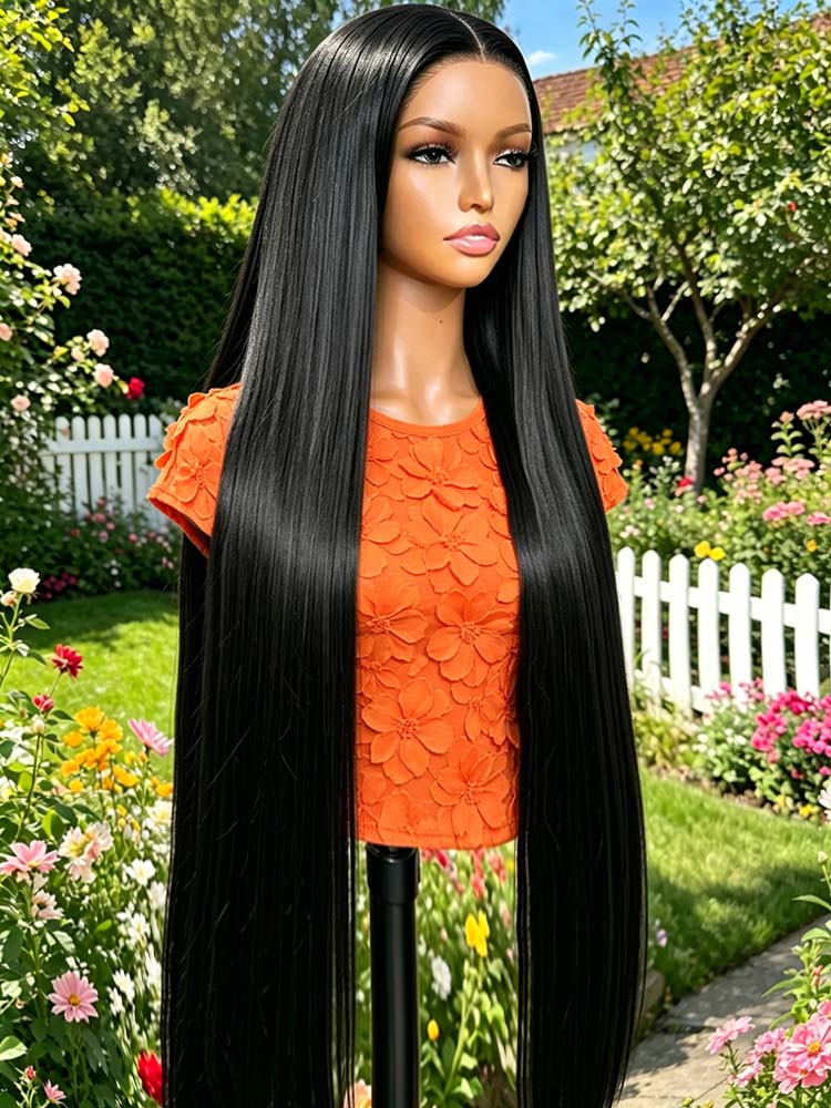 Women Formal Wear Black - 13x4 HD Lace Front Wig 250%