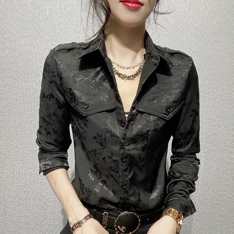 Female Tops Spring and Autumn  - Women'S Green Formal Wear review and price
