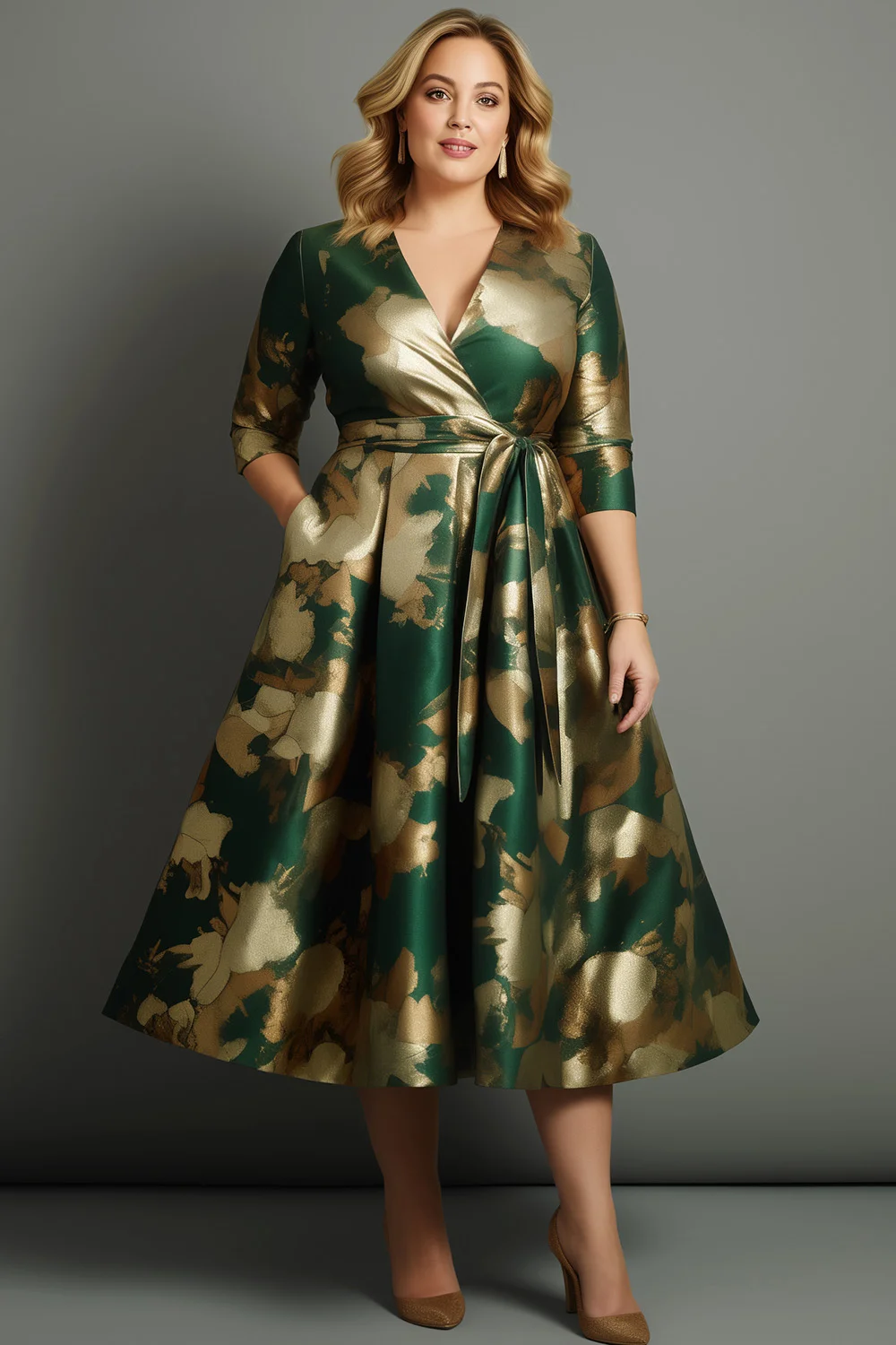 Plus Size Cocktail Dark Green  - Women'S Green Formal Wear review and price