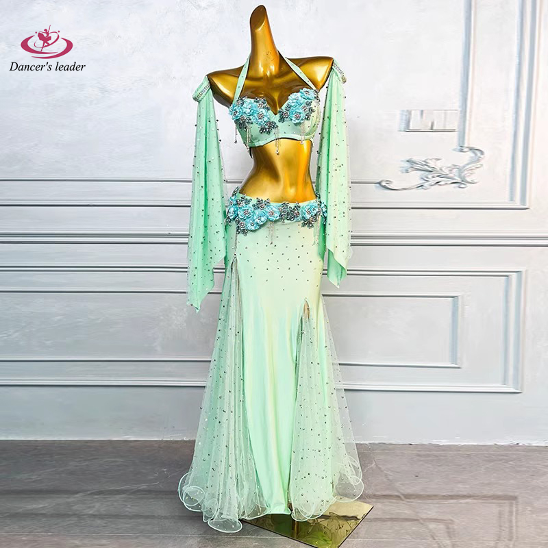 Belly Dance Adult Dress With R - Women'S Green Formal Wear review and price