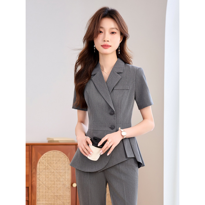 Navy blue women's thin profess - Women'S Formal Wear Pants Suit review and price